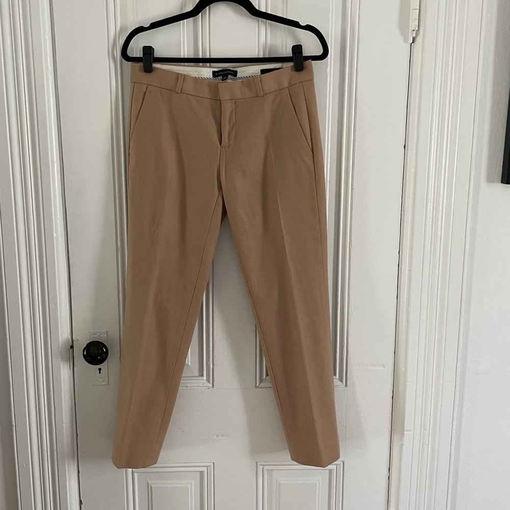 Banana republic Italian woven wool Avery pants